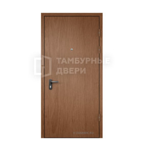 Дверь надежная стандартная с порошковым напылением и терморазрывом ламинат — ламинат дуб ТД-7